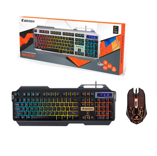 Combo Gamer KM950: Teclado + Mouse LED