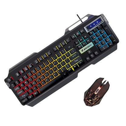 Combo Gamer KM950: Teclado + Mouse LED