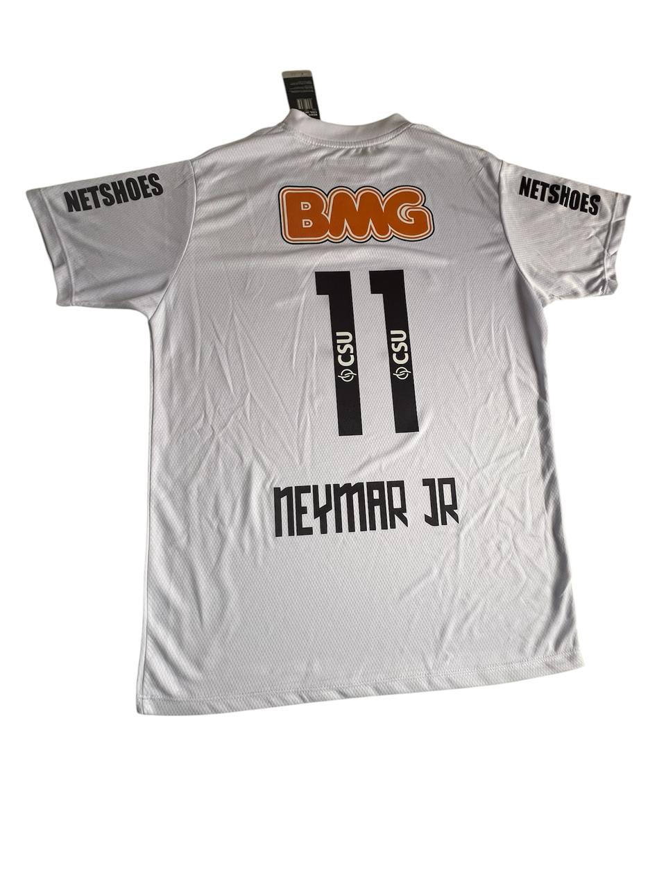 Camiseta Santos de Brasil Retro | Homenaje Neymar